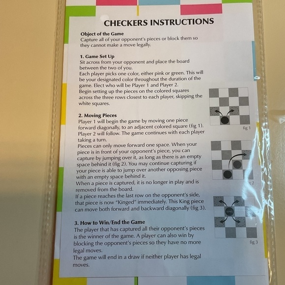 Paper Board Game colorful pastel - Picture 3 of 4